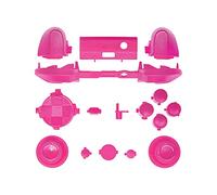 Juego de botones de repuesto mate completo para Xbox Series X/S, piezas de reparación LB RB LT RT Parachoques disparadores D-pad ABXY Start Back Sync Compartir teclas para Xbox Series X / S Controller (rosa)