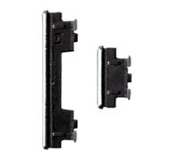 Juego de botones laterales de repuesto para Samsung Galaxy A52 / A52s / A72 botón de encendido y botones de volumen (negro)