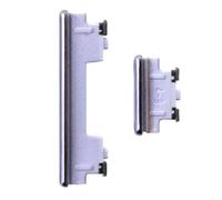 Juego de botones laterales de repuesto para Samsung Galaxy A52 / A52s / A72 botón de encendido y botones de volumen (morado)