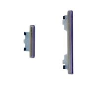 Juego de botones laterales de repuesto para Samsung Galaxy S20 FE 4G/5G, botón de encendido y botones de volumen SM-G780/1 (morado)