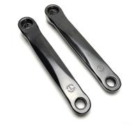 Juego de brazo de manivela izquierdo y derecho para bicicletas estáticas, distancia central de 170 mm, compatible con pedales de rosca M14 (kit izquierdo y derecho)