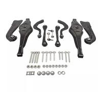 Juego de brazos de suspensión de montaje con resorte reforzado trasero compatible con A3 Q3 TT Alte-a Superb CC Golf Plus V VI 7N 5N 1T1 1T2, repuesto para 1K0505465C 1K0505323N