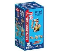Juego de Bricolaje Desde 3 años - Juego de construcción educativa con Tornillos, Tuercas, Ruedas, Destornillador y Llave - Aprendizaje motora y Creatividad, Fabricado en Francia - 8598