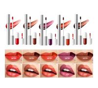 Juego de Brillo de Labios | 10 Piezas de Color para Labios - Labial Resistente a Manchas para Rutina de Belleza Uso Diario Mujeres Viajes Citas Bodas