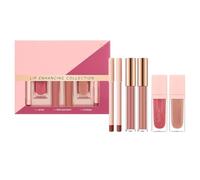 Juego de brillo de labios | Juego de brillo de labios tintado de larga duración para mujer | Kit de 6 piezas de lápiz labial Suministros de belleza para damas Girls Daily Party Viaje Viaje Vacaciones