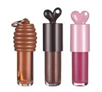 Juego de brillo labial - Humedad portátil para todo el día,labios rellenador y brillo brillante - Para mamá, colegiala, novia, amigos, desplazamientos, hogar, escuela, citas, excursión