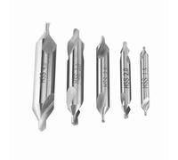 Juego De Brocas Centrales De Acero De Alta Velocidad (5 Unidades 60 Grados Ángulo 1.5/2/2.5/3/4 Mm) Accesorios Para Taladro Herramientas De Corte Para Metal Madera