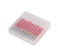Juego de brocas CNC de grabado de 30 grados, 10 piezas, punta de 0.1 mm, vástago de 1/8 ", grabado recubierto de titanio, enrutadores CNC, cortadores, herramienta de tallado para moldes de plástico, e