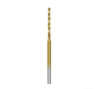 Juego de brocas de 0,6 a 2,2 mm para brocas de grabado de precisión HSS de 2,35 mm, vástago de 50 mm de longitud, herramientas de tallado para cuentas de madera, ámbar (1,6 mm)
