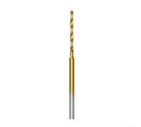 Juego de brocas de 0,6 a 2,2 mm para brocas de grabado de precisión HSS de 2,35 mm, vástago de 50 mm de longitud, herramientas de tallado para cuentas de madera, ámbar (1,5 mm)