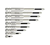 Juego de brocas de acero de aleación | Diamond DrilLl BiIt With The Ability To Generate Strong | Precise Tips For Easy Positioning And Installation, Drilling Aid Included, compatible con Wi