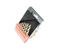 Juego De Brocas De Acero Inoxidable HSS-E 1 - 10 Mm Cobalto Cobalt (Co5) Espiral