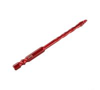 Juego de brocas de carburo de 6 a 12 mm, núcleo multimaterial para madera, metal, vidrio, yeso, ladrillo, hoja de aluminio, punta dentada, kit de 5 piezas con estuche (6 mm)