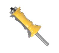 Juego de brocas de enrutador de madera de 8 mm, vástago de 38 mm, 64 mm, marco de inglete, fresadora, cortador de espiga de puerta, para herramientas de carpintería (8 x 64 mm, 1 unidad)