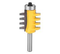 Juego de brocas de fresado, máquina de grabado de brocas de unión de dedos de vástago de 8 mm, herramienta para trabajar la madera con fresa, herramienta para cortar sierra con fresadora de madera