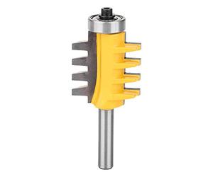 Juego de brocas de fresado, máquina de grabado de brocas de unión de dedos de vástago de 8 mm, herramienta para trabajar la madera con fresa, herramienta para cortar sierra con fresadora de madera