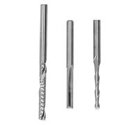 Juego de brocas de grabado de molino de acero de tungsteno de 15 piezas Brocas de enrutador CNC de alta precisión Fresa para máquinas herramientas Tornos Plástico Madera Corte de