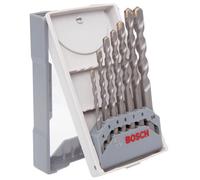 Juego de brocas de martillo de 7 piezas de Bosch 4 - 10 mm