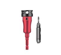 Juego de brocas de profundidad ajustable de aleación de aluminio para metal y madera para control de profundidad de precisión con construcción de aleación de acero, tamaños versátiles para talleres de