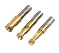 Juego de brocas de soldadura por puntos HSS CO, puntas de avellanador de punta de diente de sierra, cortador removedor de juntas de soldadura de Metal, 3 uds.