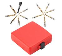 Juego De Brocas De Taladro De Medida Métrica,13 Piezas Parte De Accesorio Para Herramientas Eléctricas,Juego De Brocas Para Rosca Métrica | Para Avellanado, Reparación Doméstica e Instalación