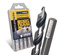 Juego de brocas en espiral AMBOSS WERKZEUGE® Diámetro 4-10 mm HSS-G DIN 338 para acero, acero suave, aluminio, metales no ferrosos AMBOSS WERKZEUGE® Perfuración de perfiles de chapa hexagonal para