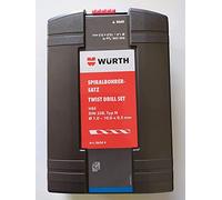 Juego de brocas en espiral Würth 19 piezas. HSS DIN tipo N 338 surtido de cajas Twist Drill Set 0634 4