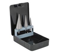 Juego De Brocas Escalonadas Sealey HSS 4341 3 Piezas Doble Canal AK4746