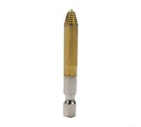 Juego de brocas extractoras de tornillos dañados, herramienta de extracción de tornillos rotos HSS para tornillos oxidados pelados de madera, metal, vástago hexagonal, kit de demolición fácil de sacar