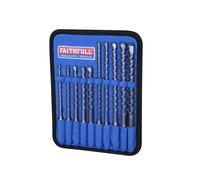 Juego De Brocas Faithfull SDS Plus, 10 Piezas FAISDSSET10
