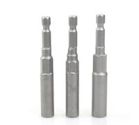 Juego de brocas for atornillar tuercas, 3 uds., cambio rápido de vástago hexagonal de 1/4 pulgadas, juego de llaves for tuercas métricas de 80mm de longitud(6+7+8mm)