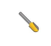 Juego De Brocas For Enrutador De Vástago De 6mm, Broca De Caja De Núcleo, Broca De Punta Redonda, Broca De Ranura En V De 90 Grados For Herramientas De Carpintería(3PCS round nose bit)
