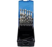 Juego de brocas helicoidales HSS 1-13 mm - 25 piezas - Precisión y durabilidad - Acero - D-Work