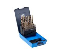 Juego de brocas helicoidales HSS 1/16-3/8" M35 (Co5) INOX 21 piezas