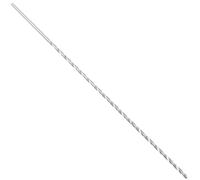 Juego de brocas helicoidales HSS extralargas de 200 mm para metal, madera y plástico, brocas de alto rendimiento con vástagos redondos para taladros manuales y soportes de taladro, selección de