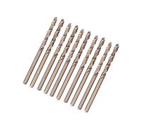 Juego de Brocas HSS-Co de 10 Piezas, Juego de Brocas de Cobalto M35 Juego de Brocas HSS-Co Juego de Brocas Helicoidales para Taladrar(3mm)