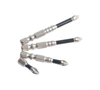 Juego de brocas magnéticas cruzadas de acero de aleación de 345 piezas, antideslizante para perforación eléctrica y manual eficaz (B)