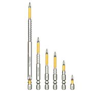 Juego de brocas magnéticas, juego de destornilladores de alta resistencia, S2, juego de conductores intercambiables de acero, Shock Proof and Precision Fit, for Woodworking, Home Repair, 25 150 mm