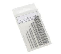 Juego de brocas manuales manuales de precisión, construcción de metal resistente con 10 brocas intercambiables para madera, plástico y materiales delicados, kit de herramientas de bricolaje