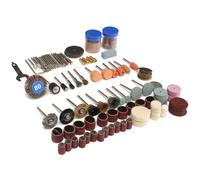 Juego de brocas para accesorios de herramientas rotativas, 136 Uds., juegos de pulido, rueda de pulido para Dremel