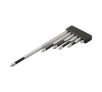 Juego de Brocas para Destornillador PH2- para acero Aleado HRC62- Punta | Destornillador para phillips PH2 para acero AleaciónPuntas Magnetizadas Antideslizantes Dureza HRC62Broca Hexagonal 1/4
