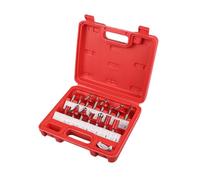 Juego de brocas para enrutador de 15 piezas, vástago de 1 / 4 " para carpintería, bordes, puertas de gabinetes y materiales compuestos, las mejores brocas para enrutador para fabricación de modelos y