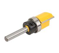 Juego de brocas para enrutador, rodamiento de vástago de 1/4 de pulgada, corte al ras, fresa para carpintería, herramienta de carpintero, recortadora con ranuras en forma de T