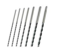 Juego de brocas para madera 30cm largo - Juego de brocas helicoidales para taladradora Ø 4-5-6-7-8-10-12mm x 300mm