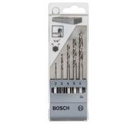 Juego de brocas para madera BOSCH de 5 piezas con vástago hexagonal 2.0; 3,0; 4,0; 5,0; 6,0mm 2608595525
