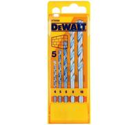 Juego de brocas para mampostería DeWALT EXTREME / 4, 5, 6, 8, 10 / (5 piezas) DT6956