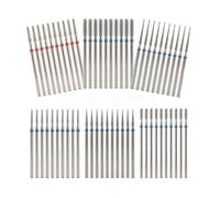 Juego de brocas para manicura, Paquete de 10 brocas eléctricas for manicura con fresa de diamante(A031)