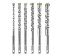 Juego De Brocas Para Martillo Perforador,Adaptador De Puntas De 6 A 16 Mm,Brocas Para Hormigon - para Mejoras del Hogar Taller Construcción en Metal Piedra Ladrillo Cerámica