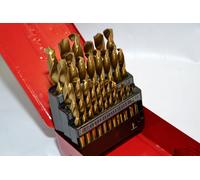 Juego de brocas para metal, zestaw, hss-co5 25 piezas, uso profesional