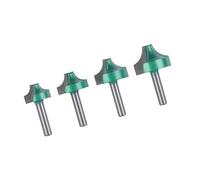 Juego de brocas para tallado de madera de aleación con vástago de 8 mm para grabado detallado y ranurado, herramienta de carpintería